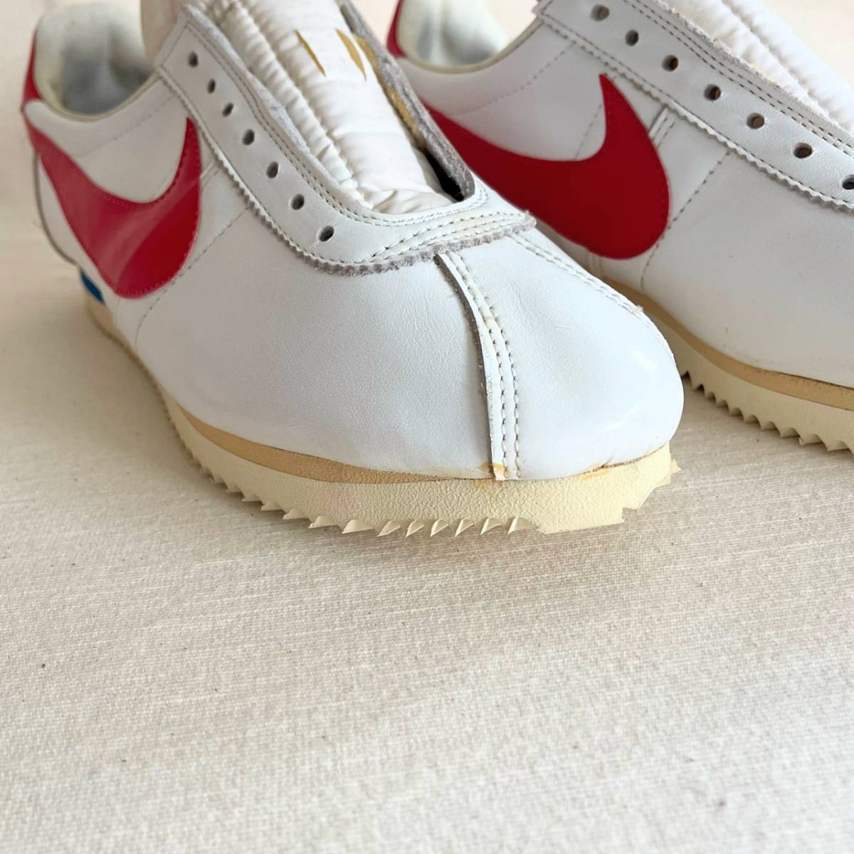 希少《 Dead Stock / LEATHER CORTEZ-DX / US8 》70s 80s デッド【 NIKE 日本製 当時 オリジナル レザー コルテッツ ビンテージ 箱付 】 の画像3