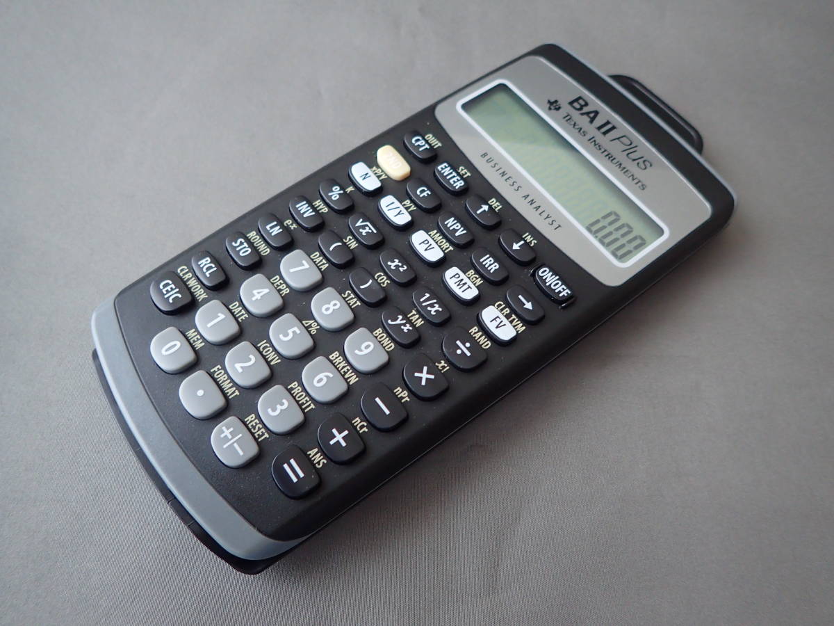 在庫あり】 TEXAS INSTRUMENTS BAⅡ Plus 金融電卓 その他 - todaiya.com