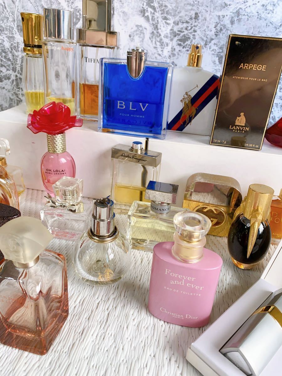 ブランド香水まとめ売り CHANEL LANVIN BVLGARI ティファニー Dior GUCCI GUERLAIN エルメス ラルフローレン  JChere雅虎拍卖代购