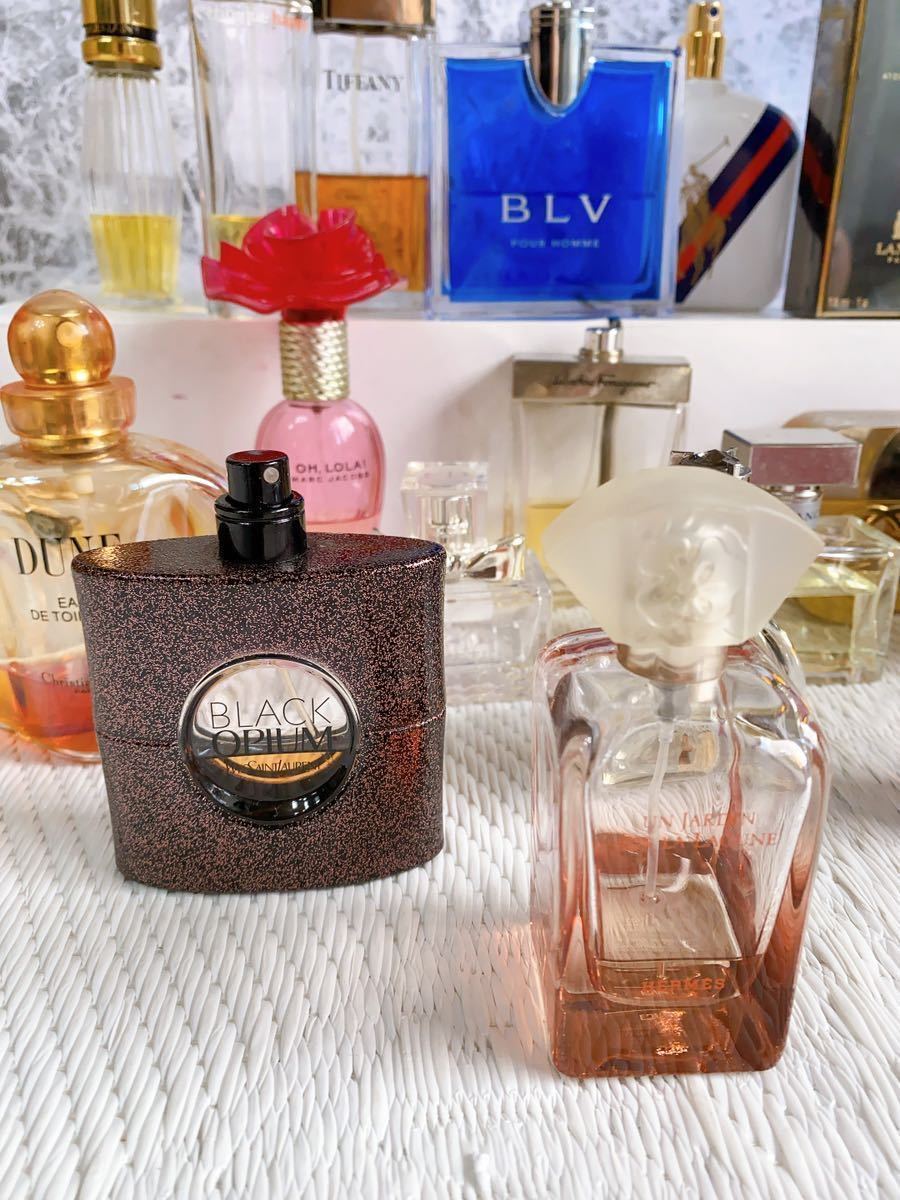 ブランド香水まとめ売り CHANEL LANVIN BVLGARI ティファニー Dior