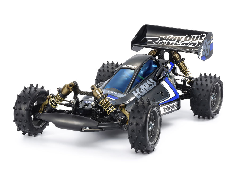 新品 タミヤ 1/10RC イグレス ブラックエディション 4WD バギー の画像3