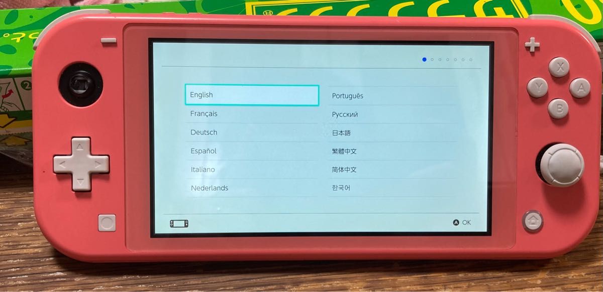 Nintendo Switch Lite コーラル ジャンク品｜PayPayフリマ