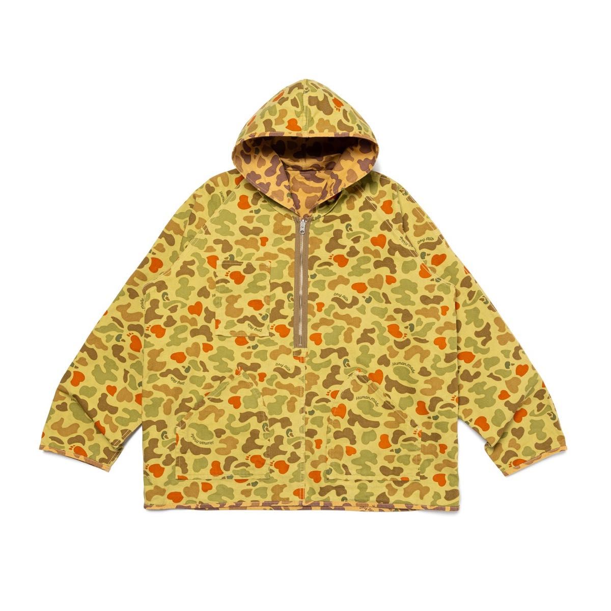 HUMAN MADE DUCK CAMO PULLOVER JACKET xl