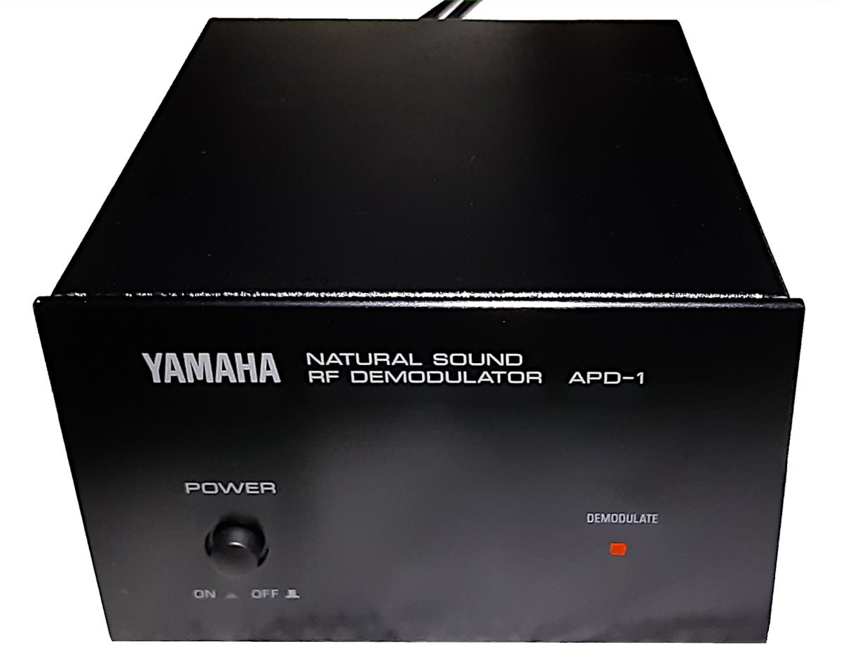 最新のデザイン レーザーディスク LD - APD1 APD-1 ヤマハ YAMAHA デモジュレーター AC3-RF 作動確認 Laserdisc Demodulator RF AC-3 AC3-RF AC3RF LDプレーヤー