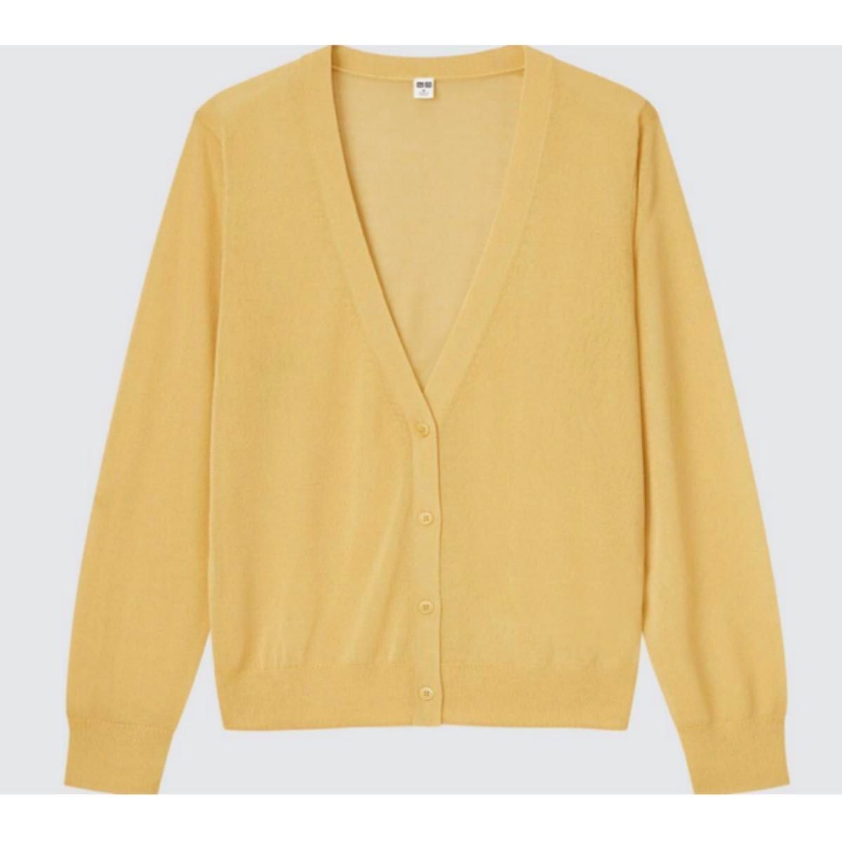 新品未使用 UNIQLO ユニクロ ライトVネックカーディガン(長袖 新品未使用 UNIQLO ユニクロ ライトVネックカーディガン(長袖