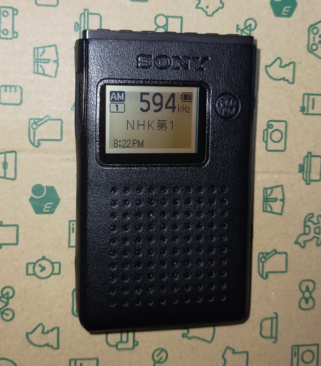 SRF-R356 ソニー 美品 受信確認済 完動品 AM FM ワイドFM 通勤 通学 出張 野球 防災 競馬 ハイキング 登山 ジョギング 入院 通院 1024889_画像2