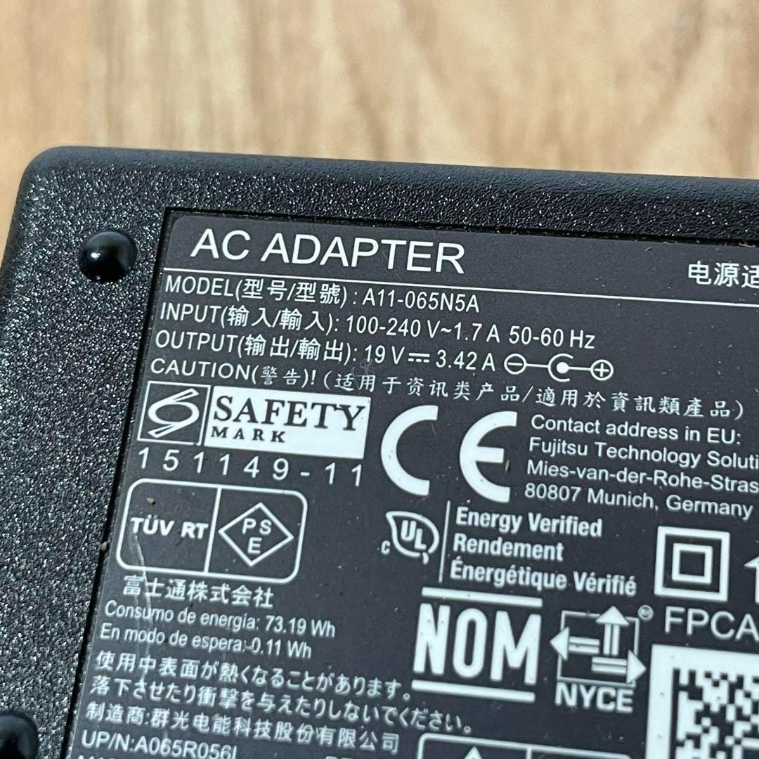 富士通 アダプター A11-065N5A パソコン PC パーツ 電源 ケーブル PC0106_画像2