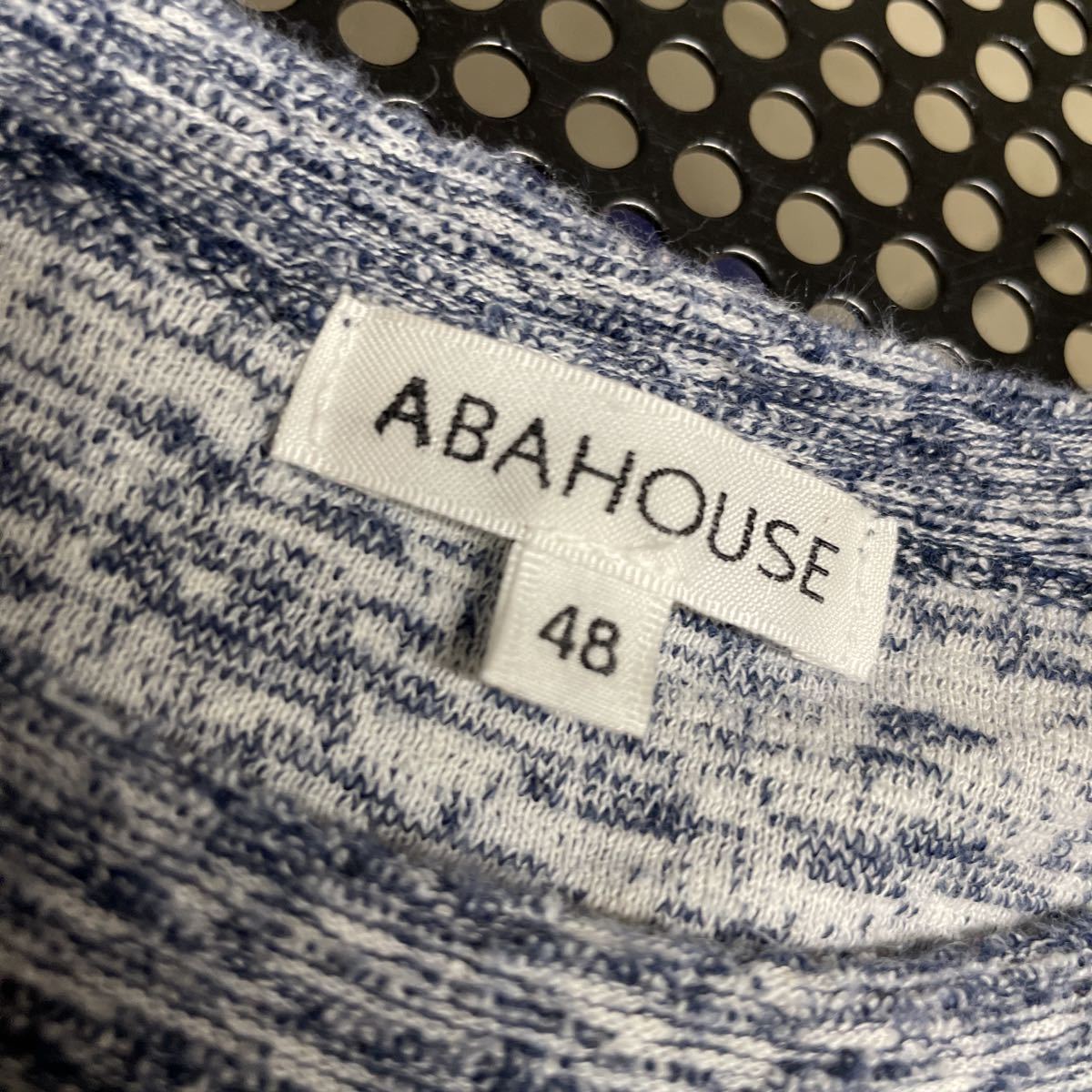 日本製 アバハウス ABAHOUSE パイル生地風 半袖 Tシャツ グレー made in japan_画像3