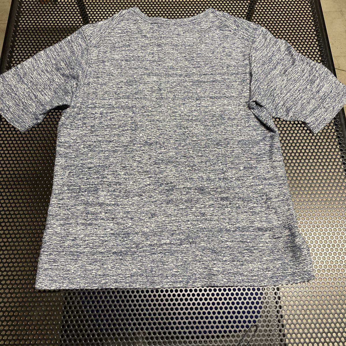 日本製 アバハウス ABAHOUSE パイル生地風 半袖 Tシャツ グレー made in japan_画像2