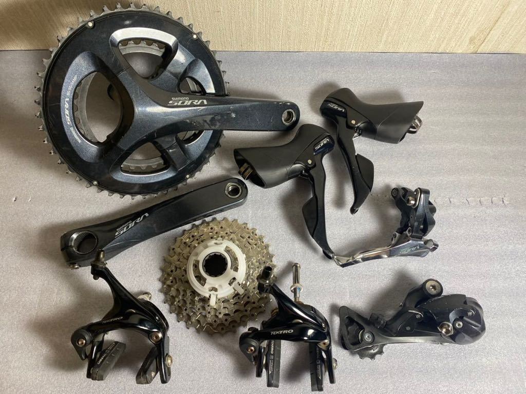 人気ブランドを SORA r3000 コンポセット 2×9s ソラSHIMANO