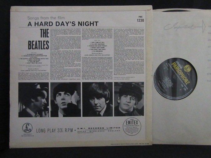 BEATLES☆A Hard Day's Night UK Y/B P | JChere雅虎拍卖代购