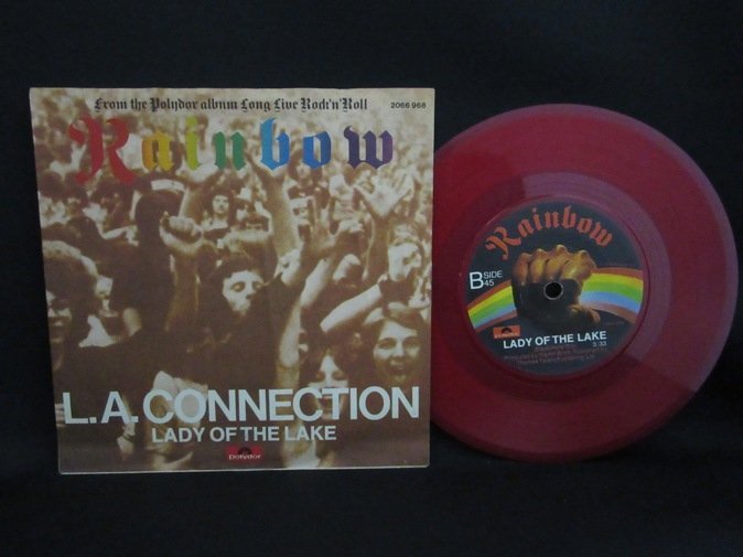 7 -inch *RAINBOW*L.A. Connection UK Polydor original 