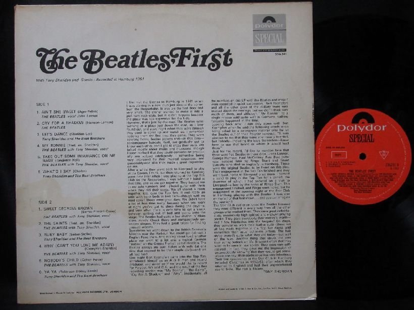 BEATLES★Beatles First UK Polydor Special オリジナル_画像2