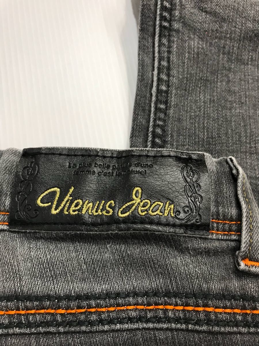  Edwin Vienus Jean Something poly- cotton stretch skinny pants? processing black Denim jeans pants 150 approximately 66cm