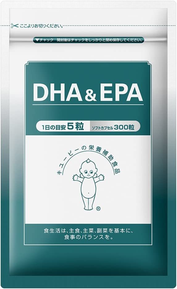 ★【2袋セット】キユーピー DHA ＆ EPA 300粒★_画像3