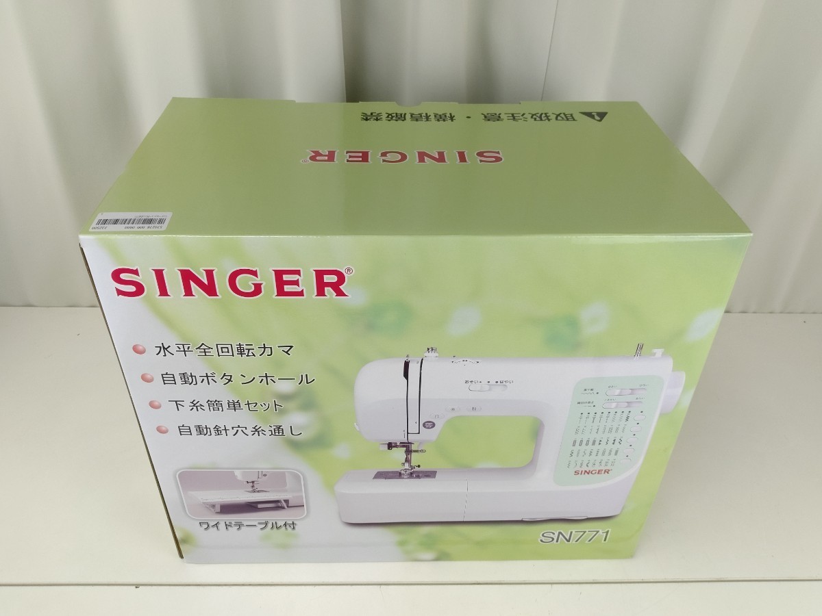 未使用品】ミシン SINGER シンガー SN771 コンピュータミ | JChere