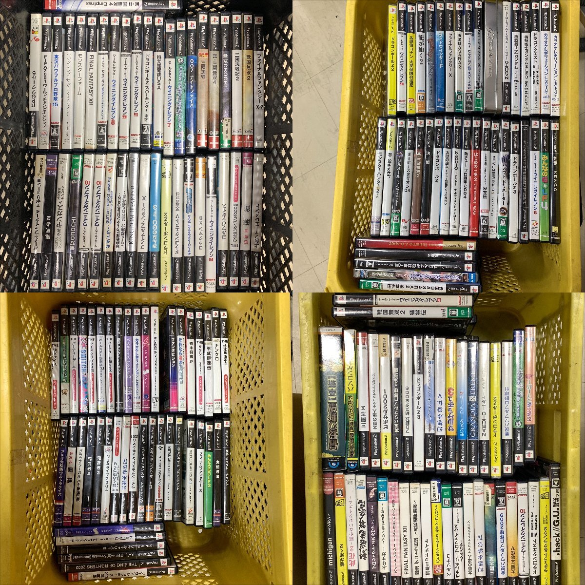 FUZ【ジャンク品】 PS2 PS3 PSP ソフト 合計600本以上 大量 まとめ売り