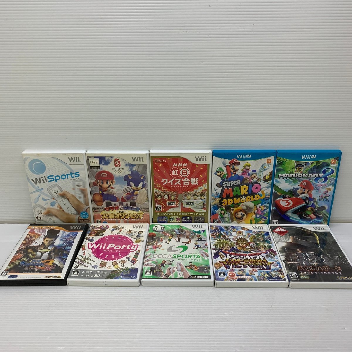 Wii WiiU ソフト10本セット-