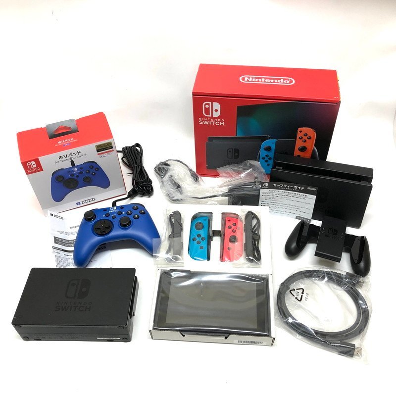 OTO【中古美品】 1円スタート!! Nintendo Switch Joy-Con R）ネオン