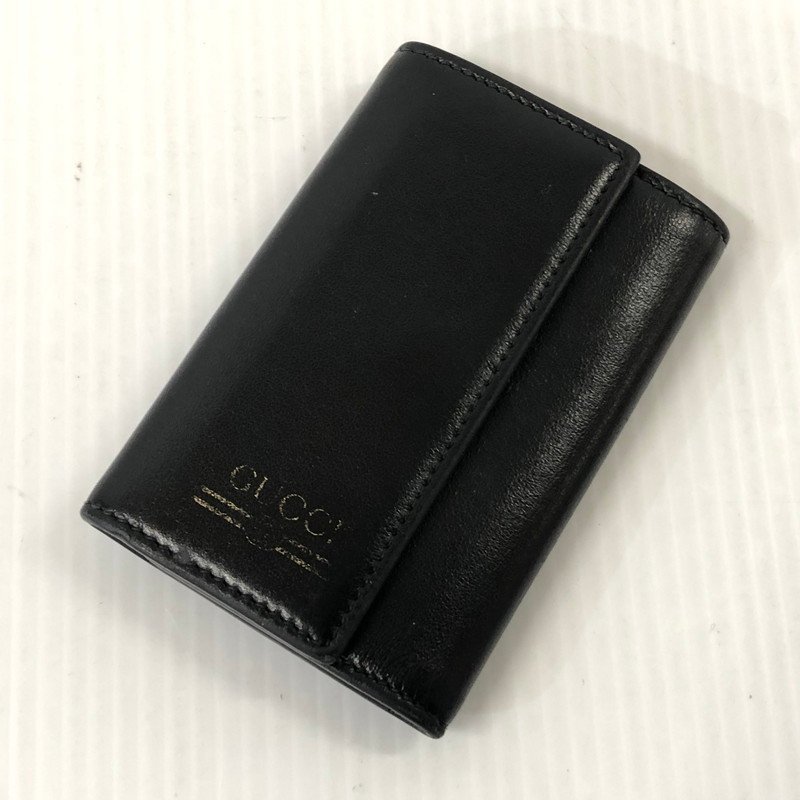 TEI【中古品】 GUCCI 547588 469085 6連 ヴィンテージロゴ キーケース グッチ 〈181-230817-TS-7-TEI〉