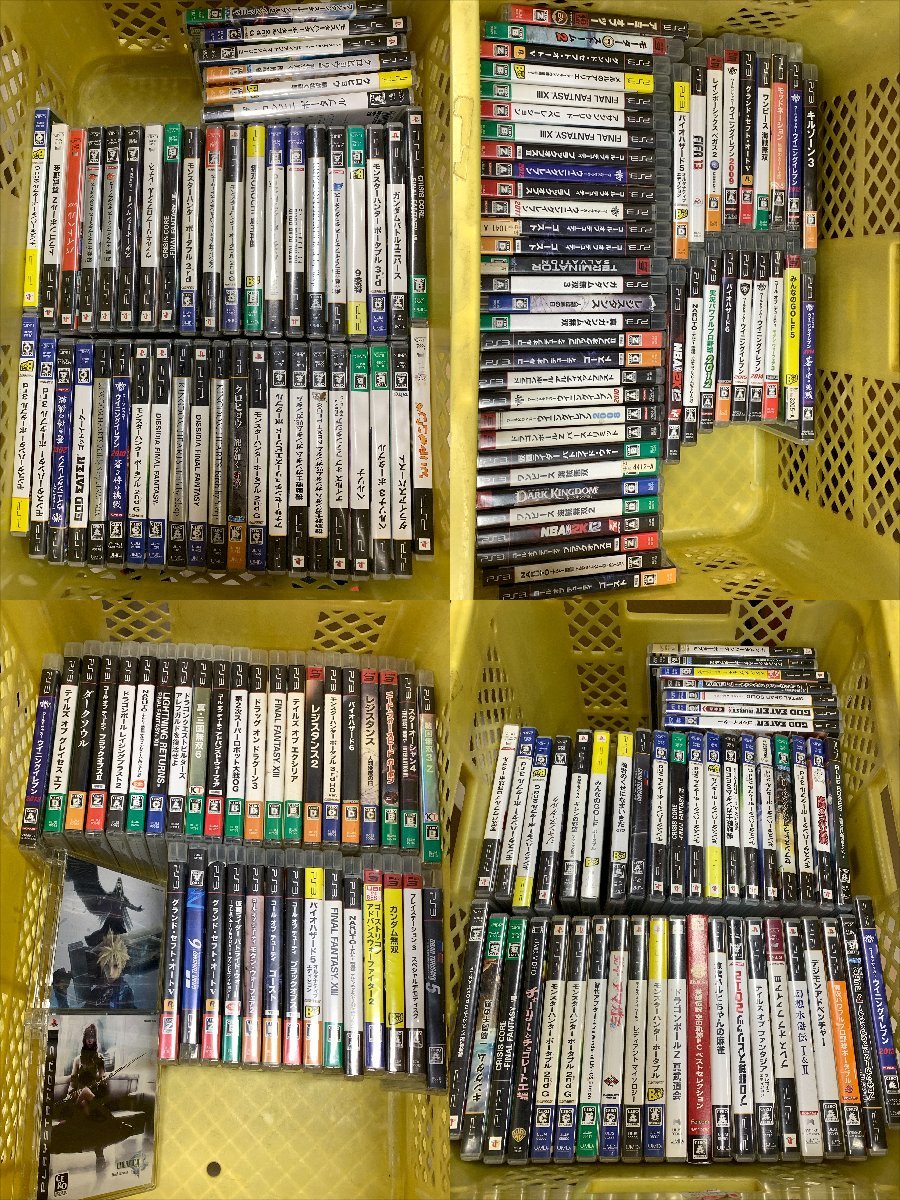 FUZ【ジャンク品】 PS2 PS3 PSP ソフト 合計600本以上 大量 まとめ売り