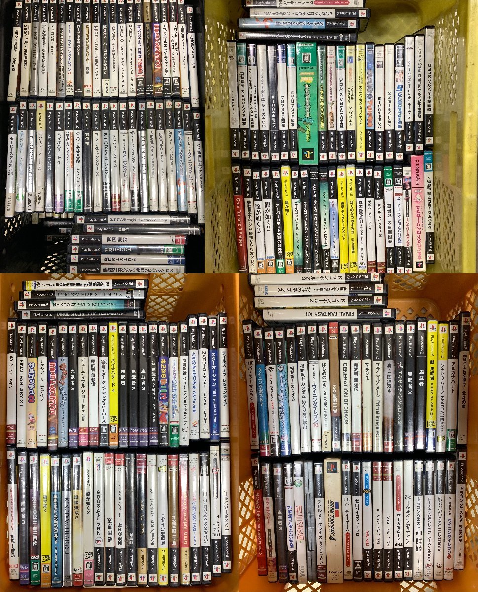 FUZ【ジャンク品】 PS2 PS3 PSP ソフト 合計600本以上 大量 まとめ売り