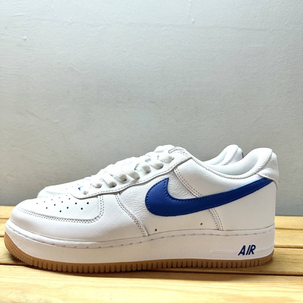 極美品 NIKE ナイキ エアフォース1 AF1 スニーカー ホワイト 白-