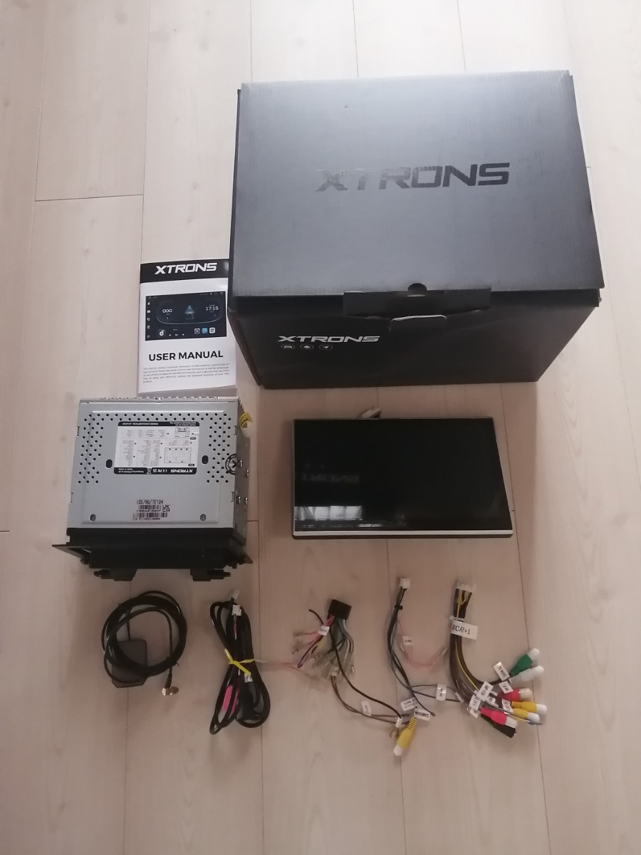 中古 使用期間 短い XTRONS製 TE124 カーナビ DVDプレーヤー ２DIN Android12 車載PC 10.1モニター 2GB＋32GB カーオーディオ Wifi_画像4