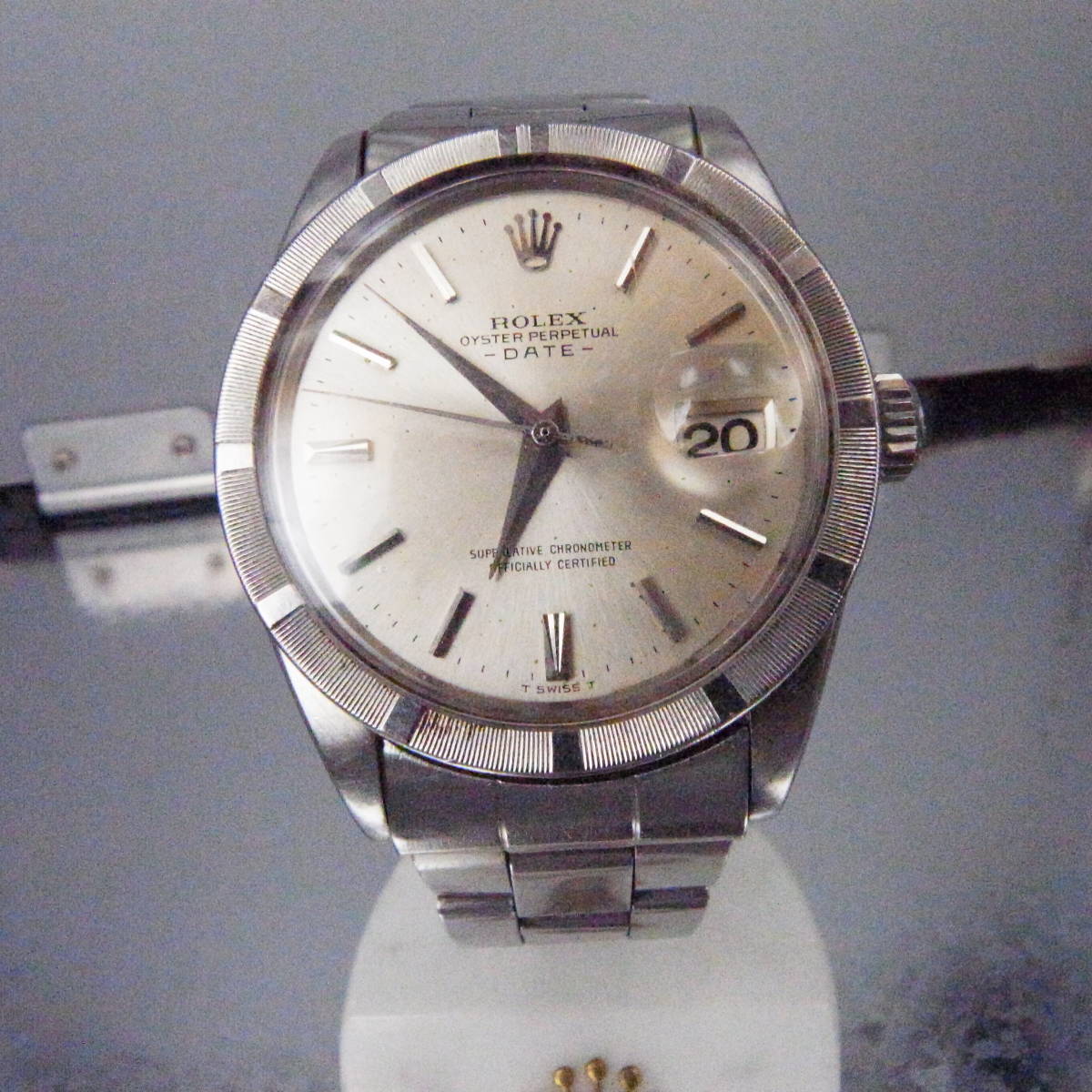 ROLEXオイスターパーペイチュアルデイトREF1501SSモデル１９６５年製_画像1