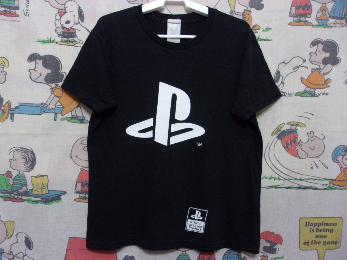 COSPA PlayStation Tシャツ M コスパ SONY ソニー プレイステーション トップス プレステ TVGAME テレビゲーム 洋服 衣類 グッズ_画像1