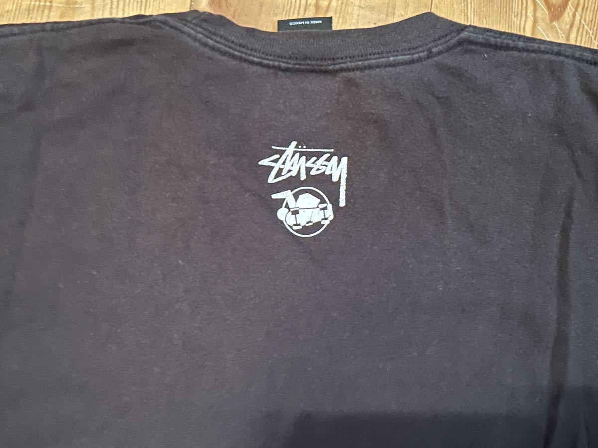 00s Stussy ステューシー スケートマンプリントTシャツ USA Old