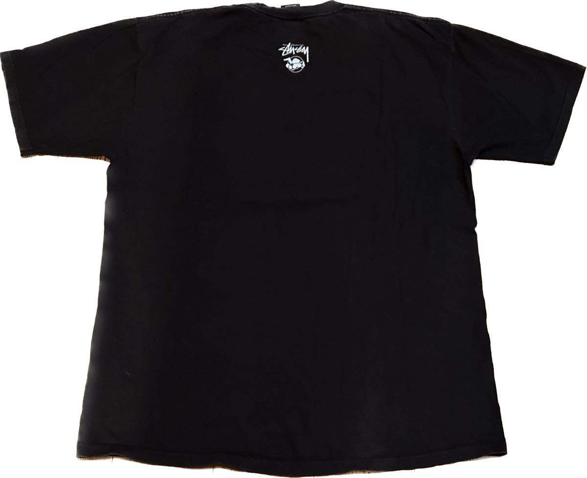00s Stussy ステューシー スケートマンプリントTシャツ USA Old