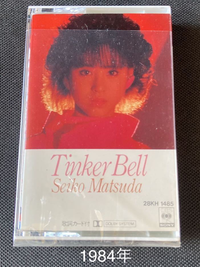 送料100円～■松田聖子■TinkerBell■使用感希薄な40年前の中古カセットテープ美品■全画像を拡大して必ずご確認願いますの画像2