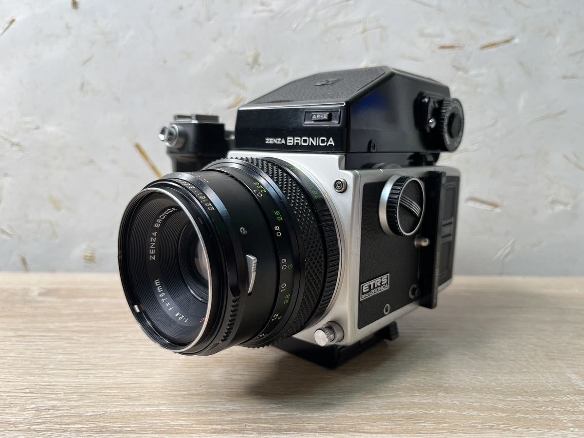 日本最大級 Bronica 【良品】Zenza ETRS レンズ ボディ 中判フィルム