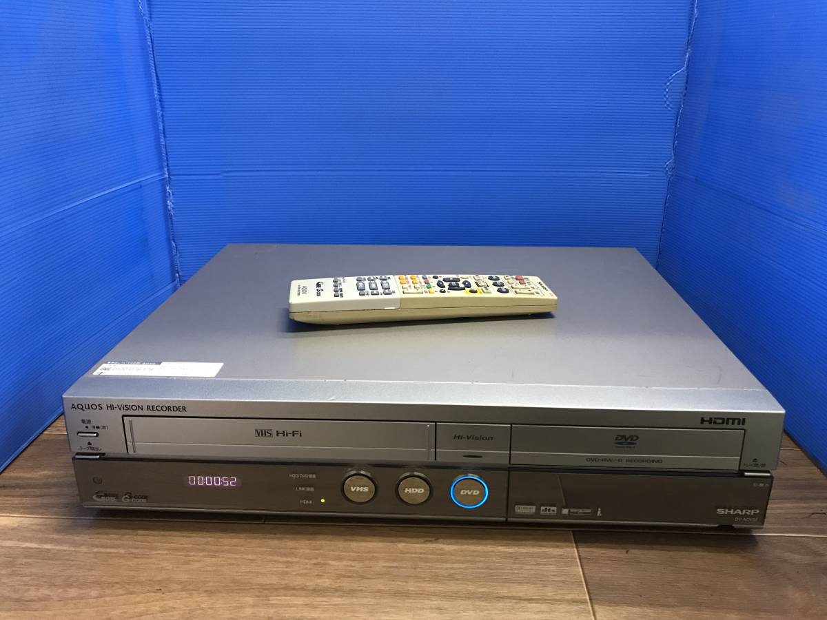 Bibian 比比昂- SHARP シャープVHS/DVD/HDD 一体型レコーダーDV-ACV32