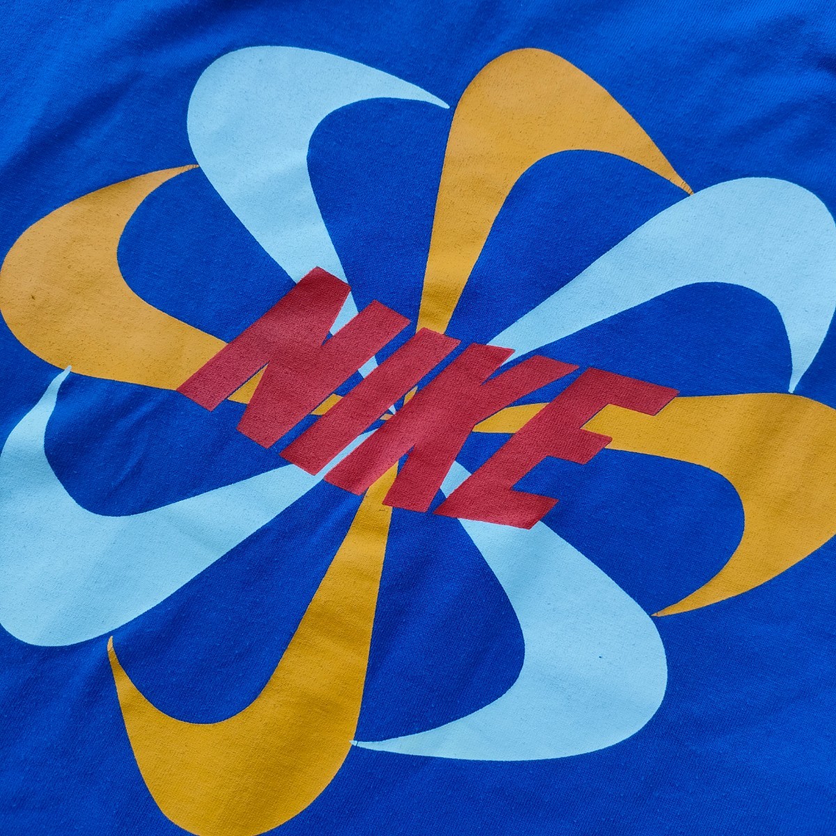 年代～年代 ナイキ 風車ロゴ ヴィンテージTシャツ 青系 NIKEM