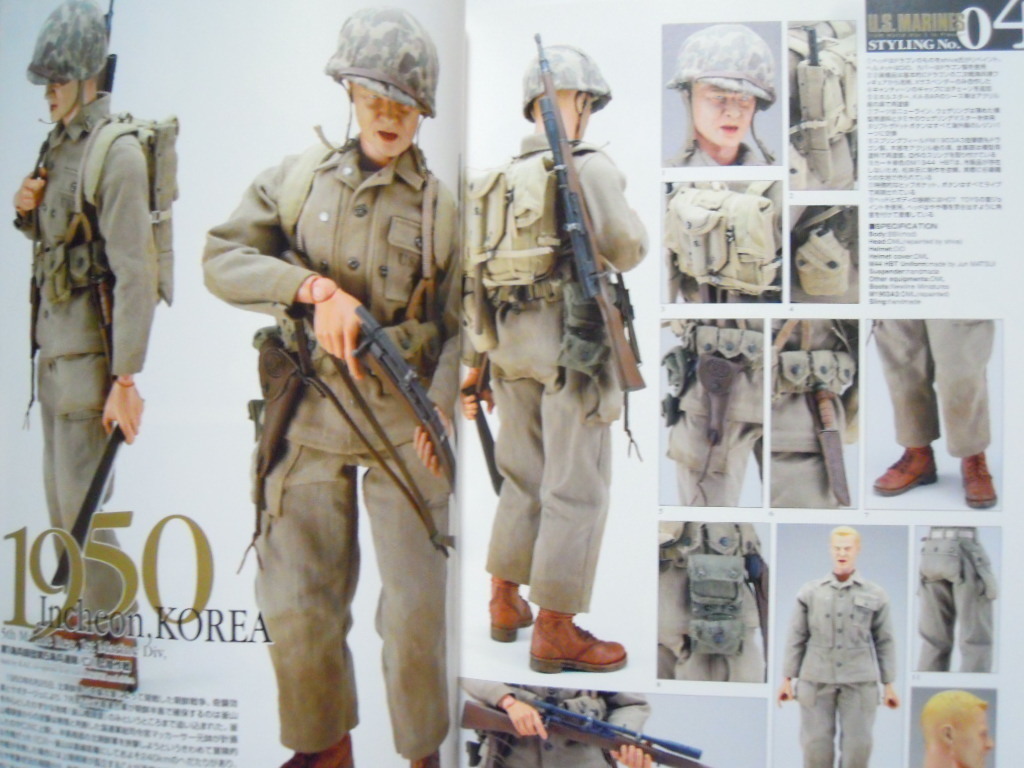 SpecFIGURES 3[スペシャル・フィギュア3] 12”ACTION FIGURE GUIDE BOOK/ミリタリーアメリカ海軍12インチアクションドール,関節球体人形_画像6