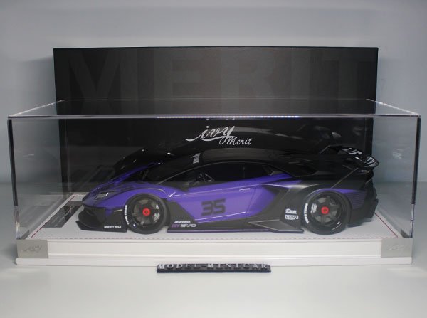 【激安大特価！】 1/18 ▲入手困難！Purple！世界限定99台！IM ランボルギーニ Model Resin 新品 LP700 EVO 700GT アヴェンタドール Aventador BBR