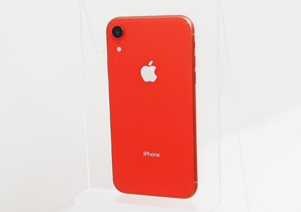 iPhone XR レッド 64GB au simロック解除済-