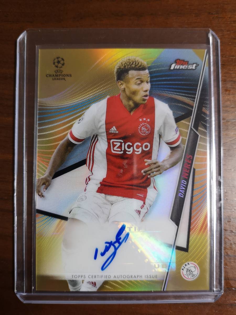 ☆50枚限定☆ アヤックス ダヴィド・ネレス David Neres 直筆サイン