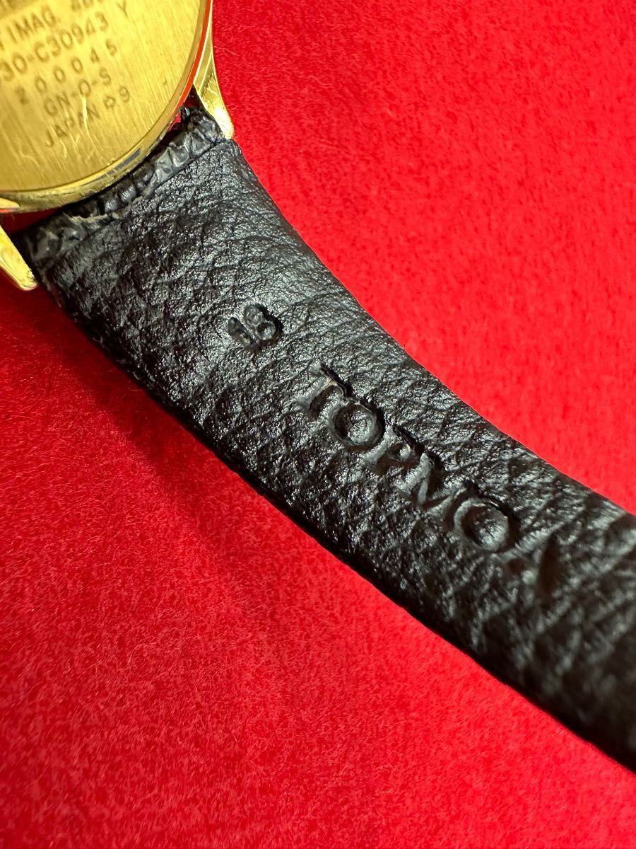CITIZEN クオーツ EXCEED メンズ腕時計 K18 ゴールド