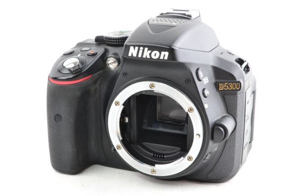 35％OFF】 ☆実用美品☆NIKON ニコン D5300 ボディ シャッター回数