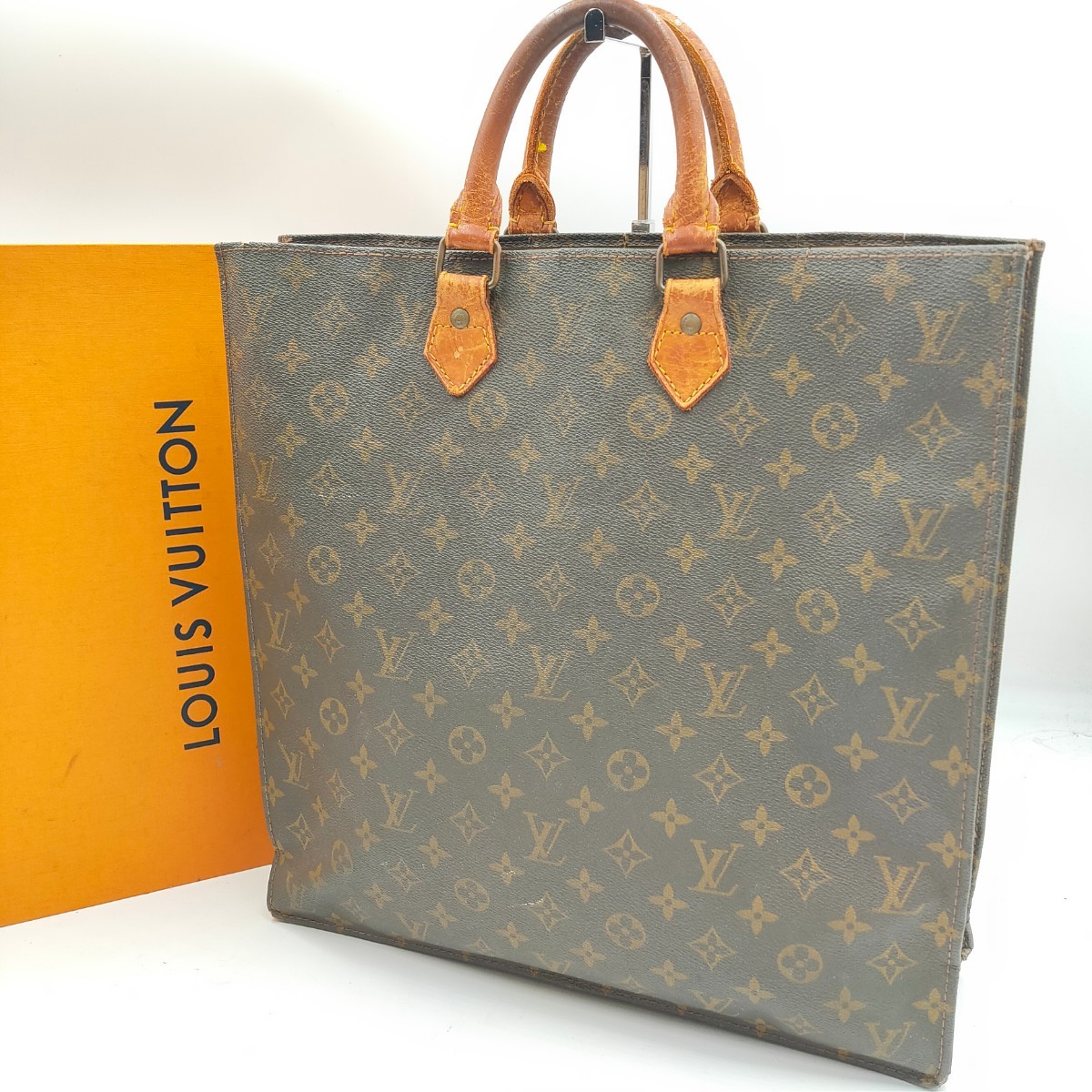 ☆ベタ無し☆LOUIS VUITTON ルイヴィトン サックプラ ハンドバッグ