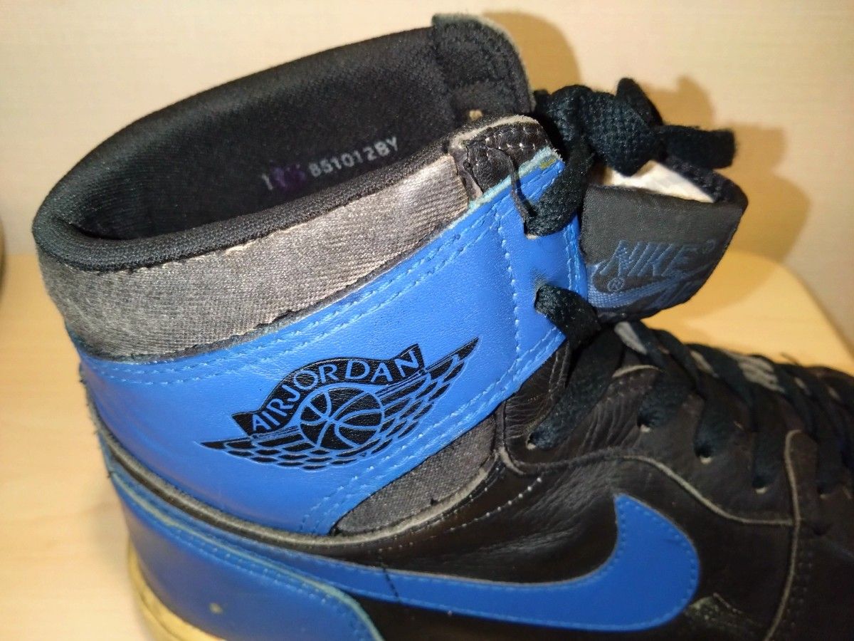 Air Jordan 1 黒×青 1985 オリジナル|Yahoo!フリマ(旧PayPay Air Jordan 1 黒×青 1985 オリジナル|Yahoo!フリマ(旧PayPay
