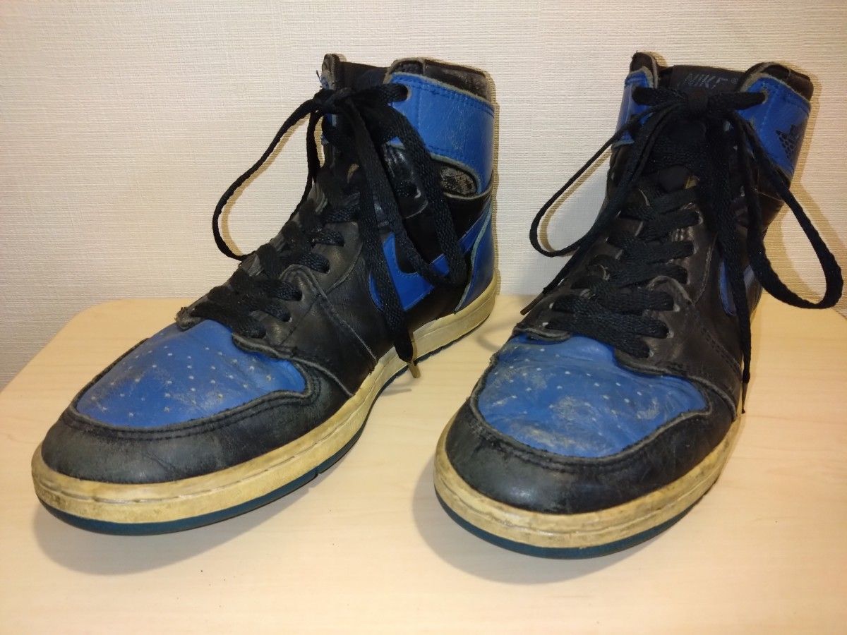 Air Jordan 1 黒×青 1985 オリジナル|Yahoo!フリマ(旧PayPay Air Jordan 1 黒×青 1985 オリジナル|Yahoo!フリマ(旧PayPay