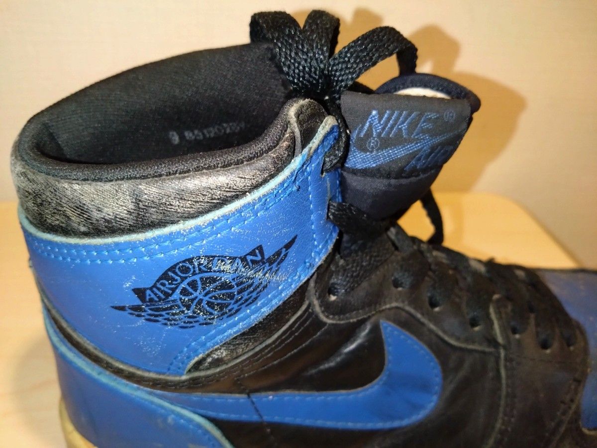 Air Jordan 1 黒×青 1985 オリジナル|Yahoo!フリマ(旧PayPay Air Jordan 1 黒×青 1985 オリジナル|Yahoo!フリマ(旧PayPay