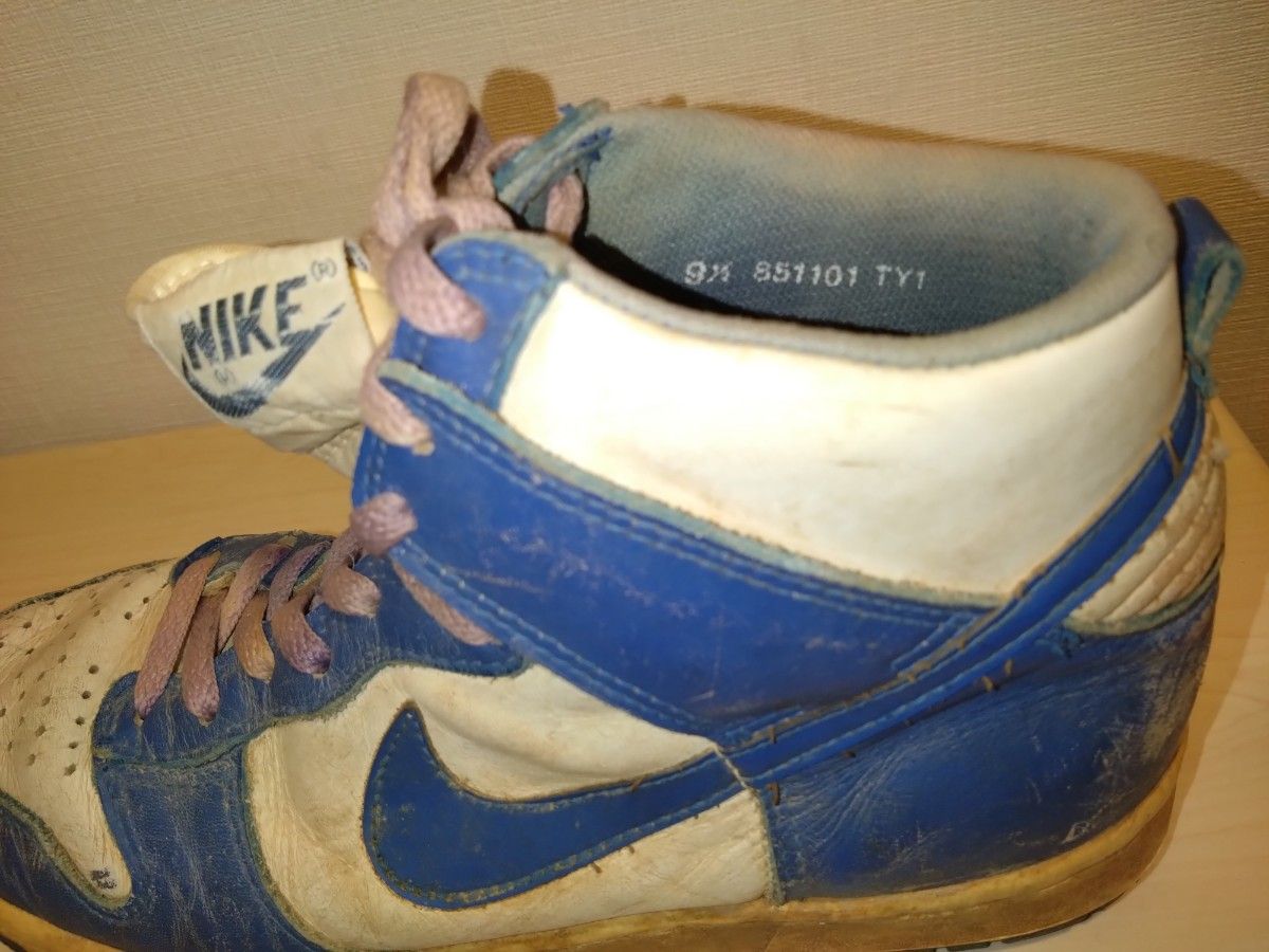 Nike Dunk Hi 青×白 1985 オリジナル|Yahoo!フリマ(旧PayPay Nike Dunk Hi 青×白 1985 オリジナル|Yahoo!フリマ(旧PayPay