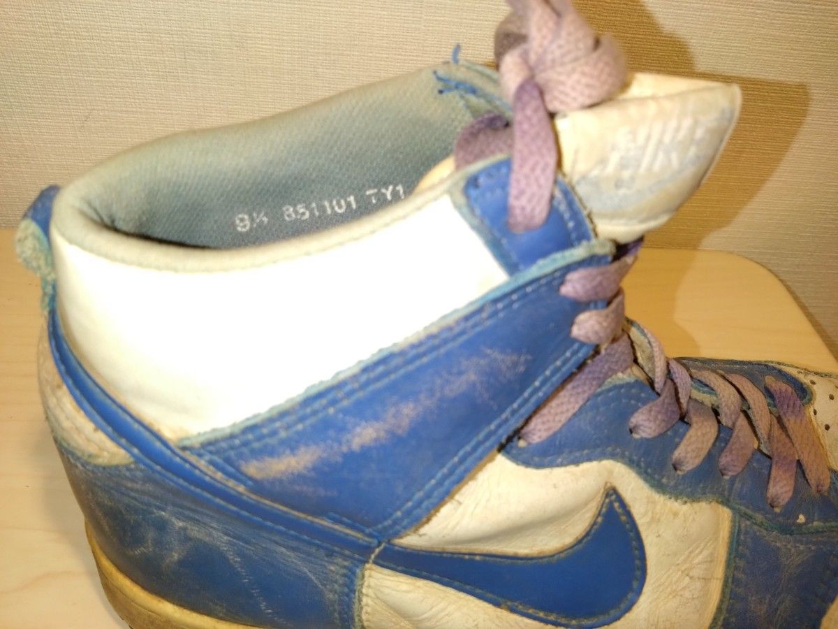Nike Dunk Hi 青×白 1985 オリジナル|Yahoo!フリマ(旧PayPay Nike Dunk Hi 青×白 1985 オリジナル|Yahoo!フリマ(旧PayPay