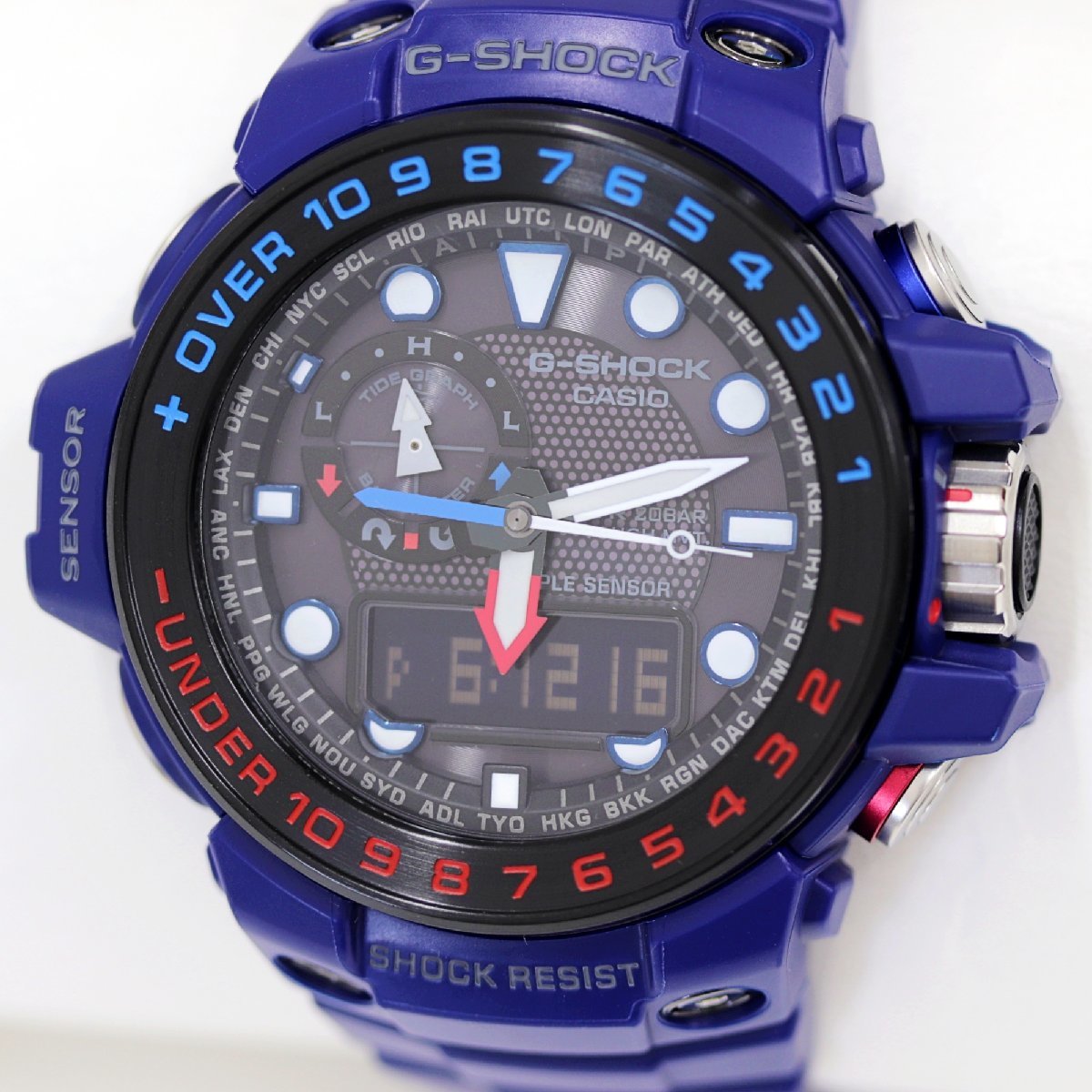 Casio G-Shock G-Shock Gulfman GWN-1000H Watch Radio Solar Quartz Men