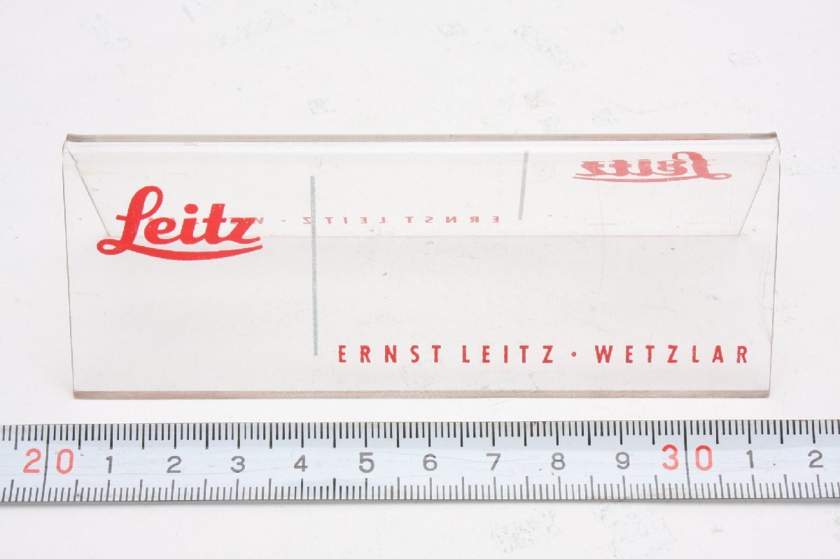 純正品 舶来品 アメリカから 当時物 Leica Leitz ライツ ライカ ディスプレイスタンド クリア ERNST LEIZT WETZLAR 3349